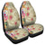 Hawaii Triple Marble Turtle Polynesian Hibiscus Car Seat Covers - AH - Benjamin Style - Beige Universal Fit Black - Polynesian Pride