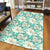 Hawaii Tropical Blue Area Rug - AH - Polynesian Pride