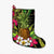 Hawaii Tropical Flowers Pineapple Christmas Stocking - AH Christmas Stocking 26 X 42 cm Black - Polynesian Pride