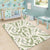 Hawaii Tropical Green Pattern Area Rug - AH - Polynesian Pride