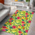 Hawaii Tropical Leaves And Flowers Area Rug - AH - Polynesian Pride