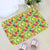 Hawaii Tropical Leaves And Flowers Hawaii Door Mat - Polynesian Pride