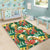 Hawaii Tropical Leaves Flowers And Birds Floral jungle Area Rug - AH - Polynesian Pride