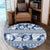 Hawaii Tropical Pattern Round Carpet - AH - Polynesian Pride