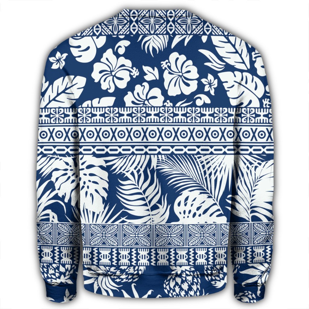 Hawaii Tropical Pattern Sweatshirt - AH - Polynesian Pride