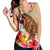 Hawaii Tropical Turtle Hibiscus And Plumeria Racerback Tank - AH - Polynesian Pride