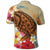 Hawaii Tropical Turtle Hibiscus and Plumeria Polo Shirt - Polynesian Pride