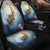 Hawaii Turtle And Jellyfish In Deep Sea Moana Car Seat Covers - AH - Polynesian Pride