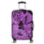 Hawaii Turtle Luggage Covers Polynesian Hibiscus Art Ver 2.0 Pink - AH Black - Polynesian Pride