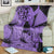 Hawaii Turtle Premium Blankets Polynesian Hibiscus Art Ver 2.0 Violet - AH - Polynesian Pride