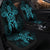 Hawaii Turtle Fixed Blue Car Seat Covers AH - Polynesian Pride