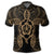 Hawaii Turtle Fixed Gold Polo Shirt - Polynesian Pride