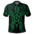 Hawaii Turtle Fixed Green Polo Shirt - Polynesian Pride