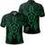 Hawaii Turtle Fixed Green Polo Shirt Unisex Black - Polynesian Pride