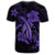 Hawaii Turtle Flower Polynesian T Shirt Purple - Polynesian Pride