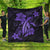 Hawaii Turtle Flower Polynesian Premium Quilts - Purple - AH Black - Polynesian Pride