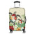 Hawaii Turtle Flowers Coconut Tree Leaf Luggage Covers - AH Black - Polynesian Pride