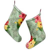Hawaii Turtle Hibiscus Christmas Stocking - Tink Style - AH - Polynesian Pride