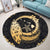 Hawaii Turtle Hibiscus Map Polynesian Round Carpet - AH - Polynesian Pride