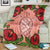 Hawaii Turtle Hibiscus Pink Premium Blankets - Fide Style - AH - Polynesian Pride