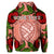 Custom Hawaii Turtle Hibiscus Pink Hoodie Fide Style - Polynesian Pride