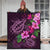 Hawaii Turtle Hibiscus Pink Simple Premium Quilts - AH - Polynesian Pride