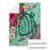 Hawaii Turtle Hibiscus Plumeria Premium Blankets - Hug Style - AH - Polynesian Pride