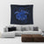 Hawaii Turtle Hibiscus Polynesian Tapestry - Full Style - Blue - AH - Polynesian Pride