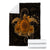 Hawaii Turtle Hibiscus Polynesian Premium Blankets - Full Style - Gold - AH - Polynesian Pride