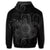 Hawaii Turtle Hibiscus Polynesian Zip Hoodie Full Style Gray - Polynesian Pride