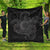 Hawaii Turtle Hibiscus Polynesian Premium Quilts - Full Style - Gray - AH Black - Polynesian Pride