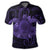 Hawaii Turtle Hibiscus Polynesian Polo Shirt Full Style Purple - Polynesian Pride