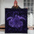 Hawaii Turtle Hibiscus Polynesian Premium Quilts - Full Style - Purple - AH - Polynesian Pride