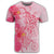 Hawaii Turtle Hibiscus Vintage Pink T Shirt - Polynesian Pride