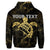 Custom Hawaii Turtle Kanaka Golden Hoodie - Polynesian Pride