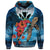 Custom Hawaii Turtle Kanaka Hibiscus Stary Night Hoodie - Polynesian Pride