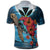 Hawaii Turtle Kanaka Hibiscus Stary Night Polo Shirt - Polynesian Pride