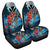 Hawaii Turtle Kanaka Hibiscus Stary Night Car Seat Covers - AH Universal Fit Black - Polynesian Pride