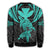 Hawaii Turtle Kanaka Tropical Polynesian Sweatshirt - Turquoise - Royi Style - AH - Polynesian Pride