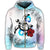 Hawaii Turtle Lollipop Plumeria Zip Hoodie - Polynesian Pride