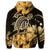 Hawaii Turtle Map Polynesian Zip Hoodie Safety - Polynesian Pride