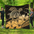 Hawaii Turtle Map Polynesian Premium Quilts Safety - AH Black - Polynesian Pride