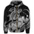 Hawaii Turtle Map Polynesian Zip Hoodie Safety Gray - Polynesian Pride