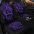 Hawaii Turtle Ohana Hibiscus Poly Car Seat Covers - Purple - AH - Polynesian Pride