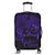 Hawaii Turtle Ohana Hibiscus Poly Luggage Covers - Purple - AH Black - Polynesian Pride