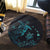 Hawaii Turtle Ohana Paua Shell Round Carpet - AH - Polynesian Pride