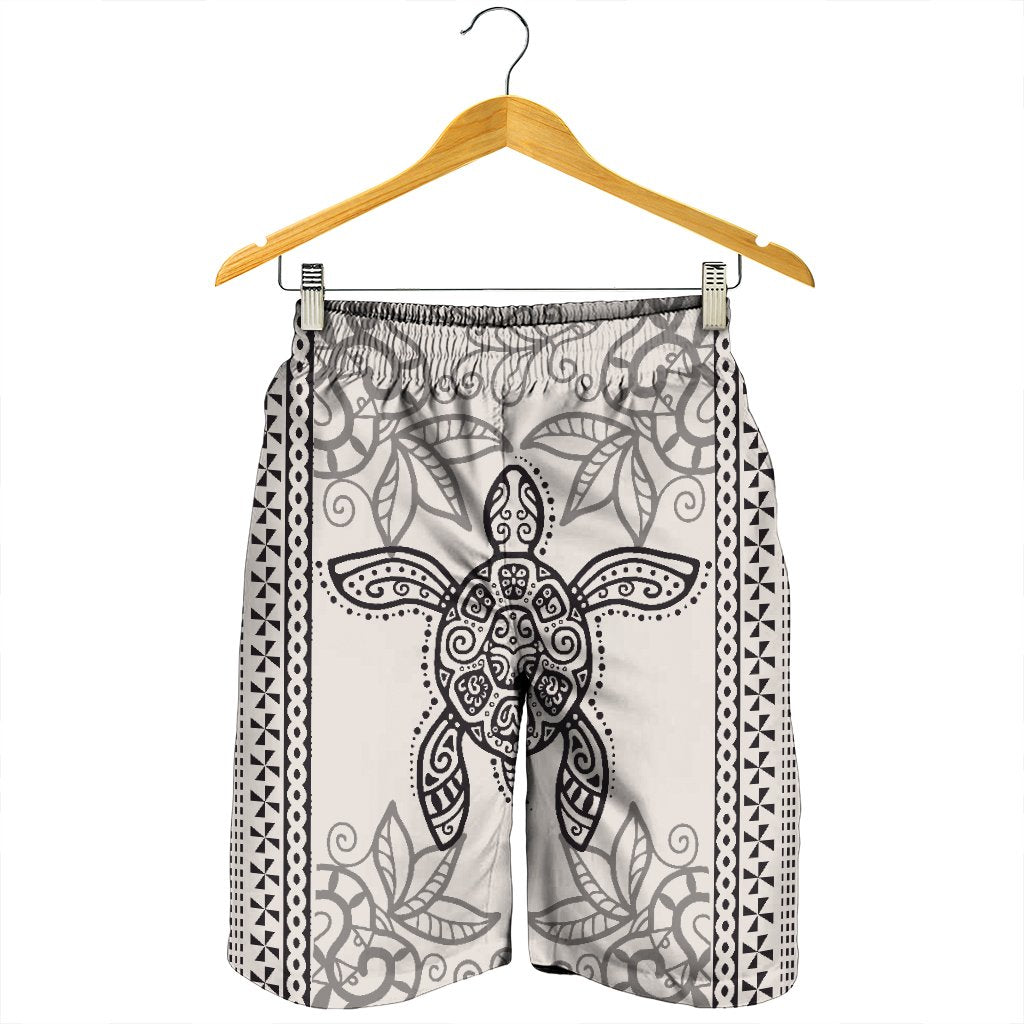 Hawaii Turtle Pattern Men's Shorts - AH - Polynesian Pride