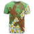 Hawaii Turtle Plumeria T Shirt Green Style - Polynesian Pride