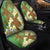 Hawaii Turtle Plumeria Car Seat Covers - Green Style - AH - Polynesian Pride