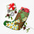 Hawaii Turtle Plumeria Christmas Stocking - Green Style - AH - Polynesian Pride